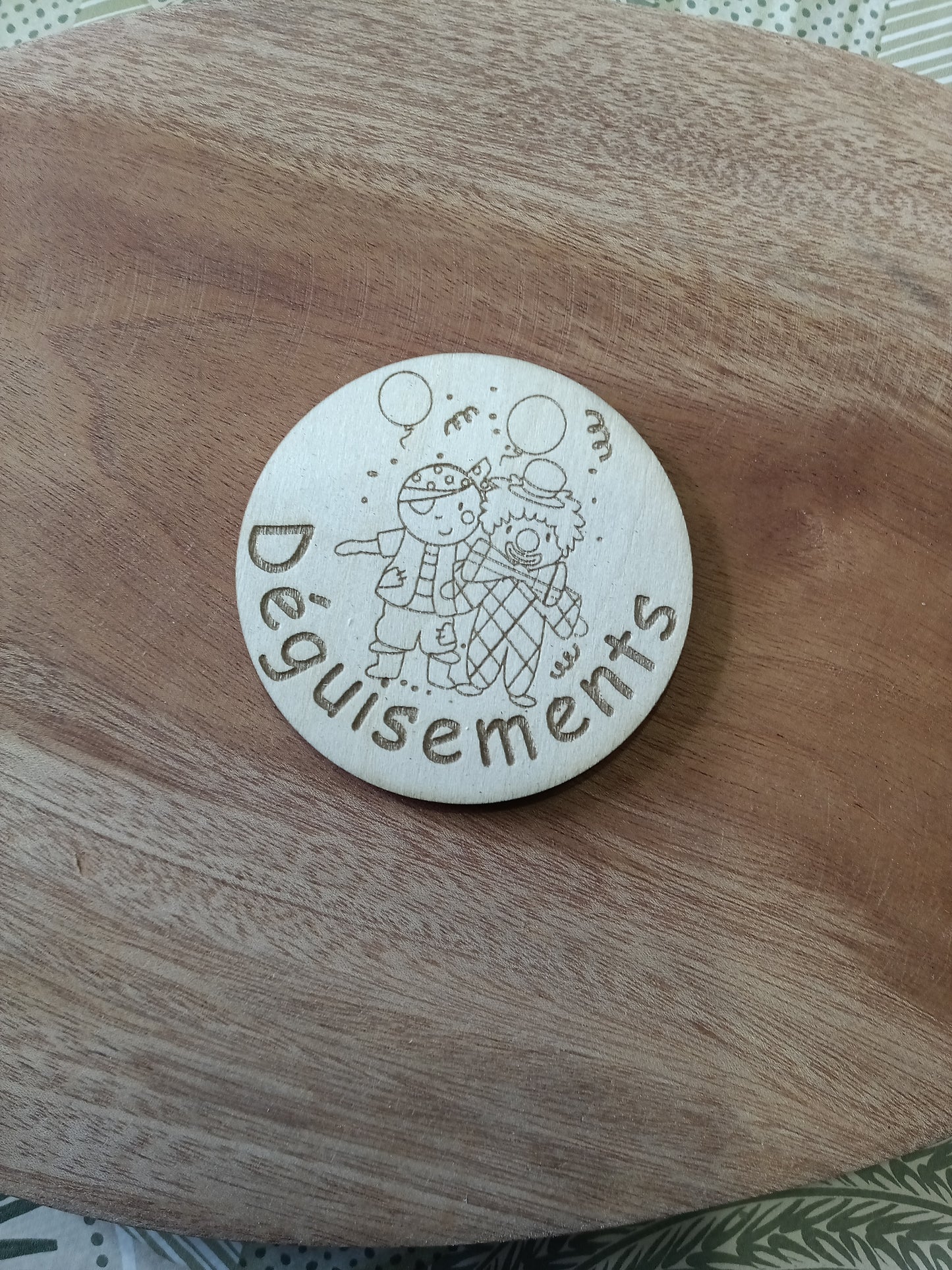 Badges rangement jouets