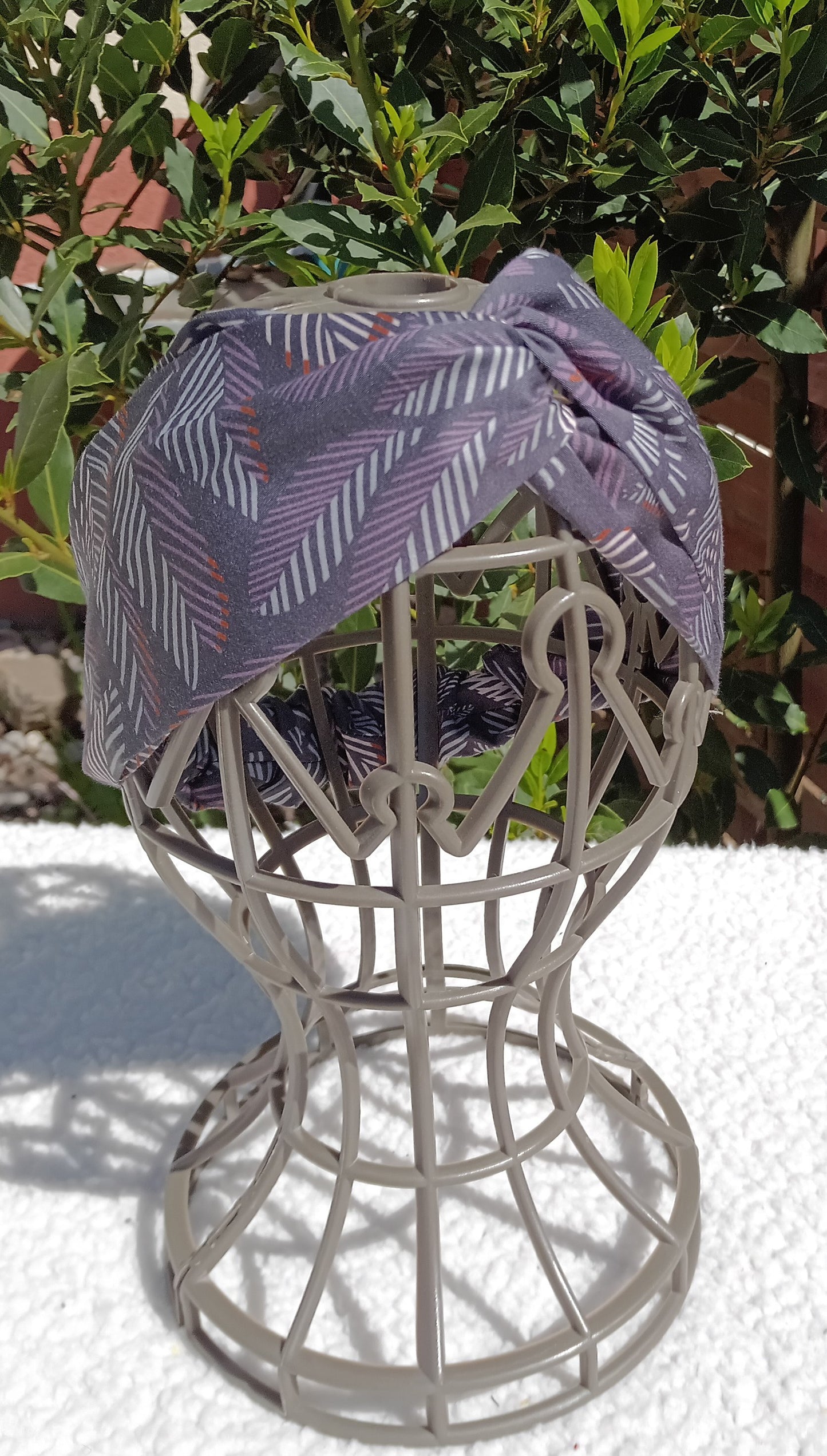 Bandeau croisé coton