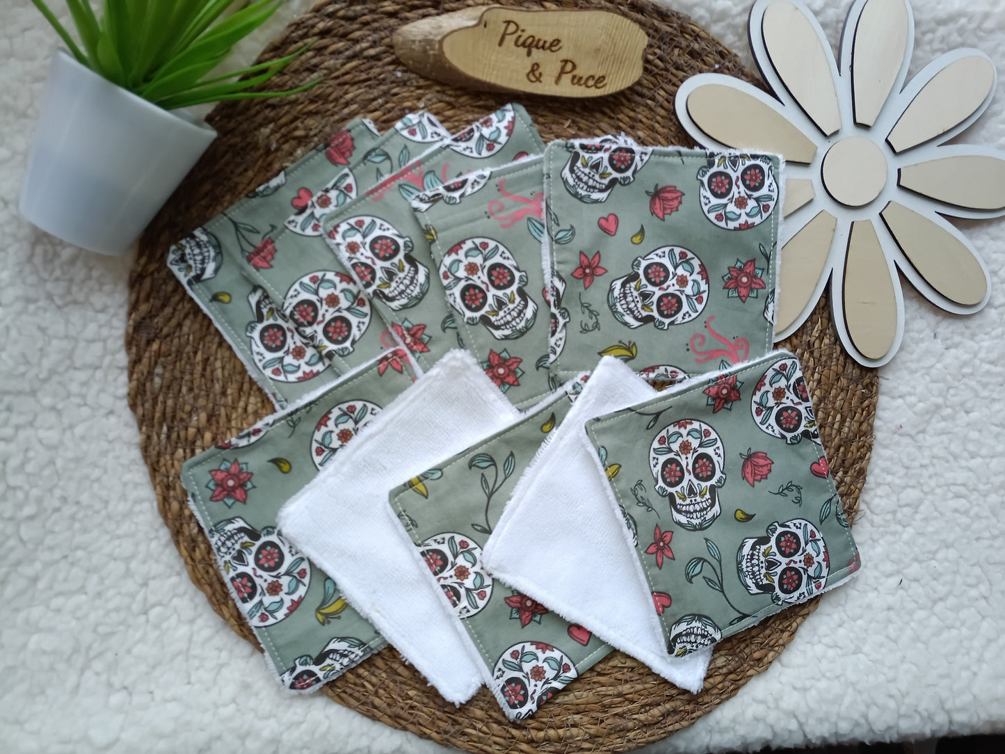Lot lingettes démaquillantes