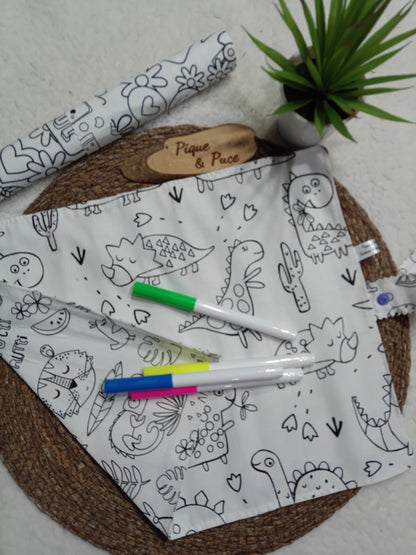 Set de table à colorier