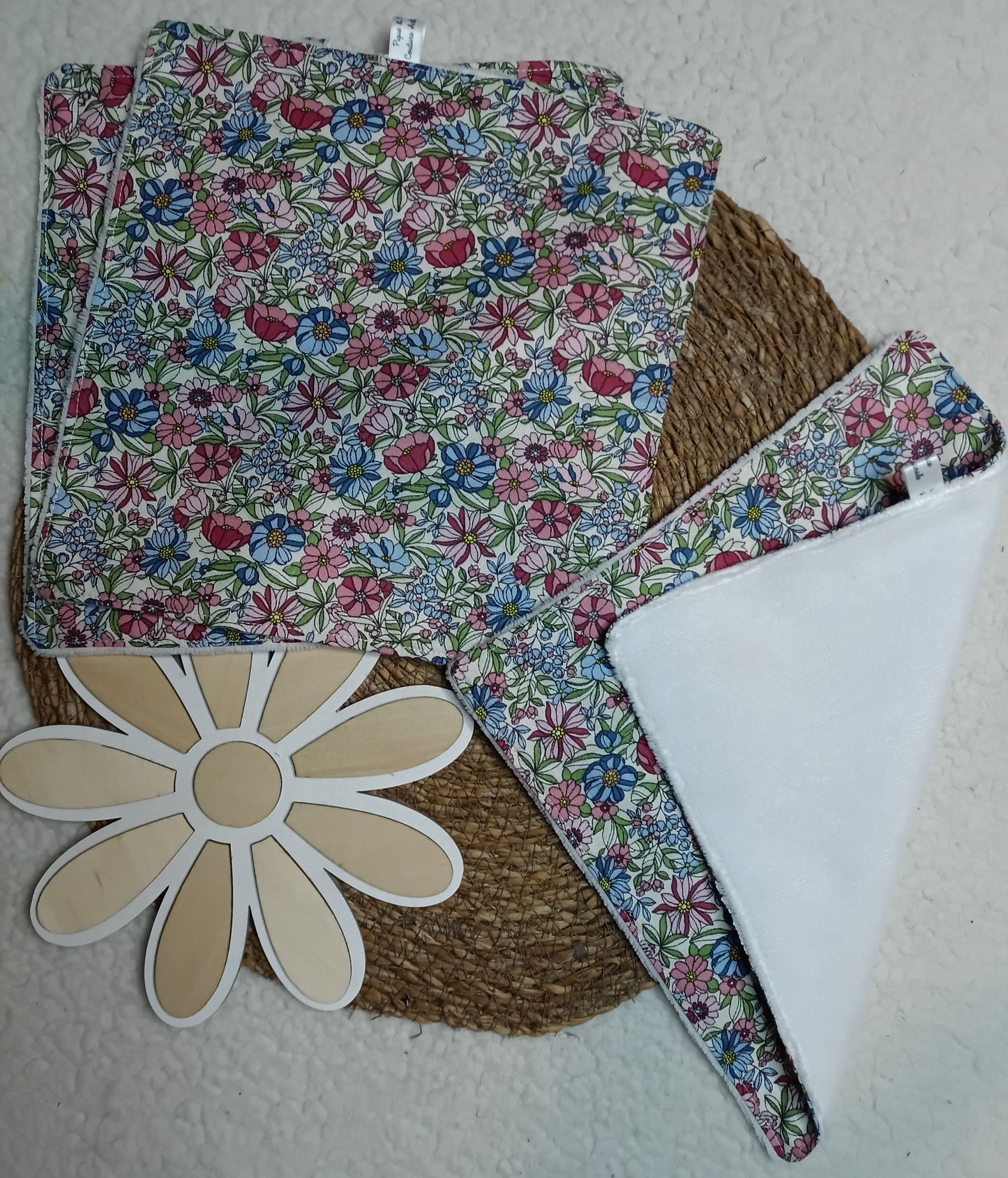 Serviette visage