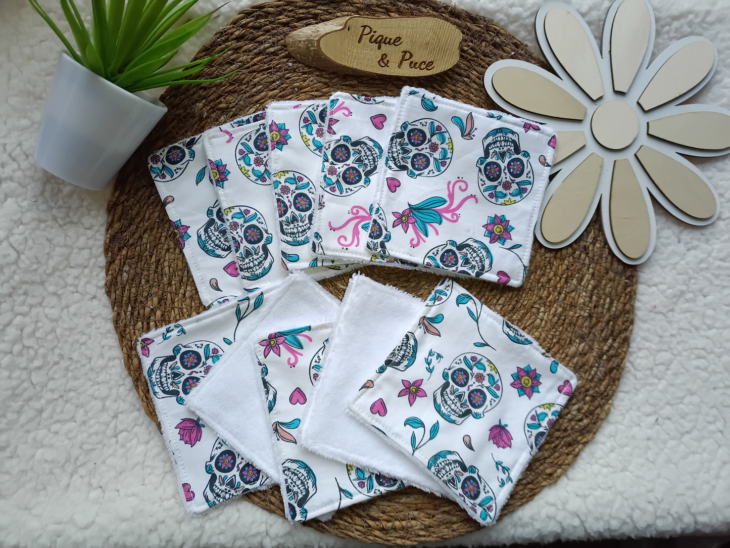 Lot lingettes démaquillantes