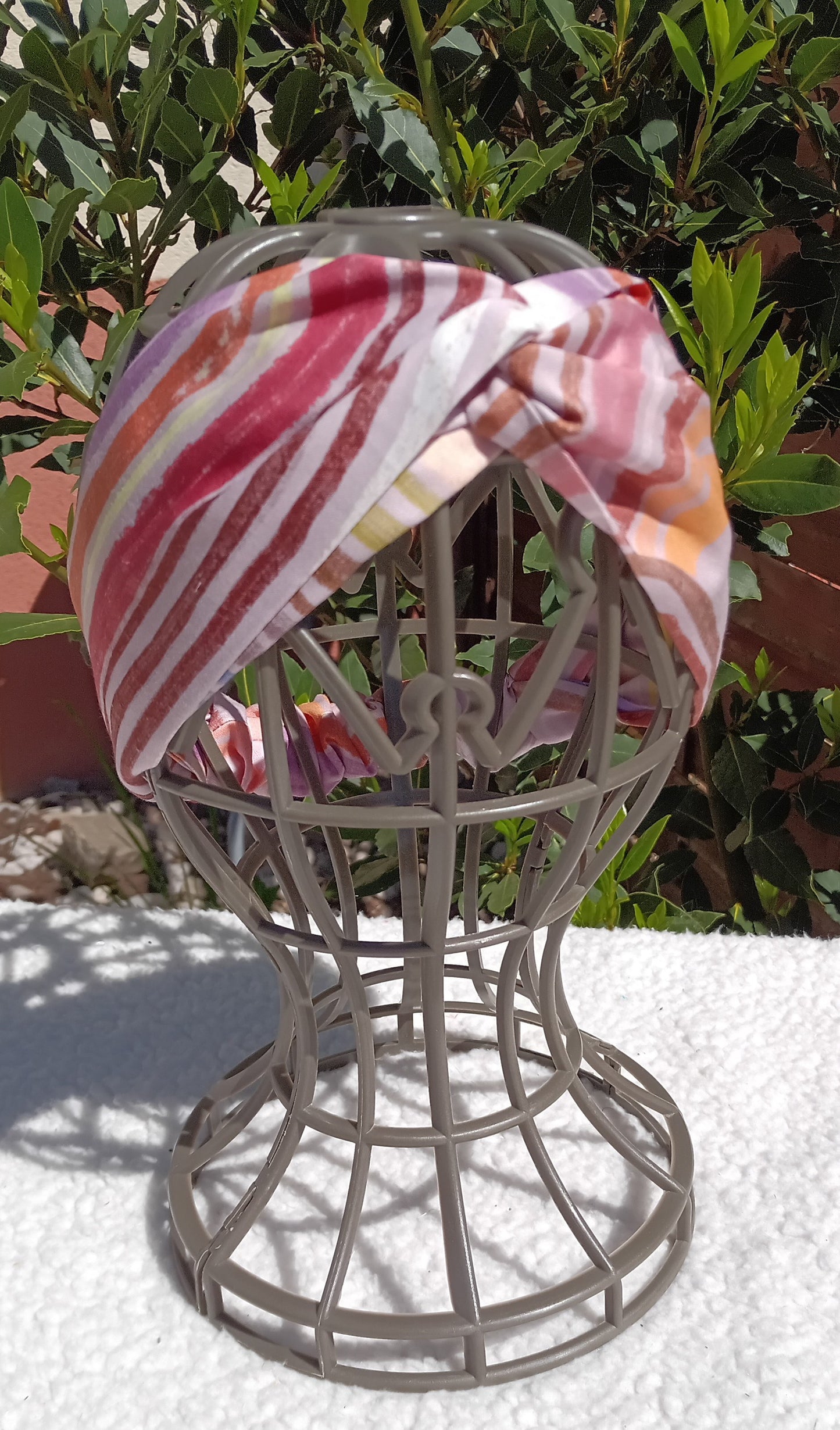 Bandeau croisé coton