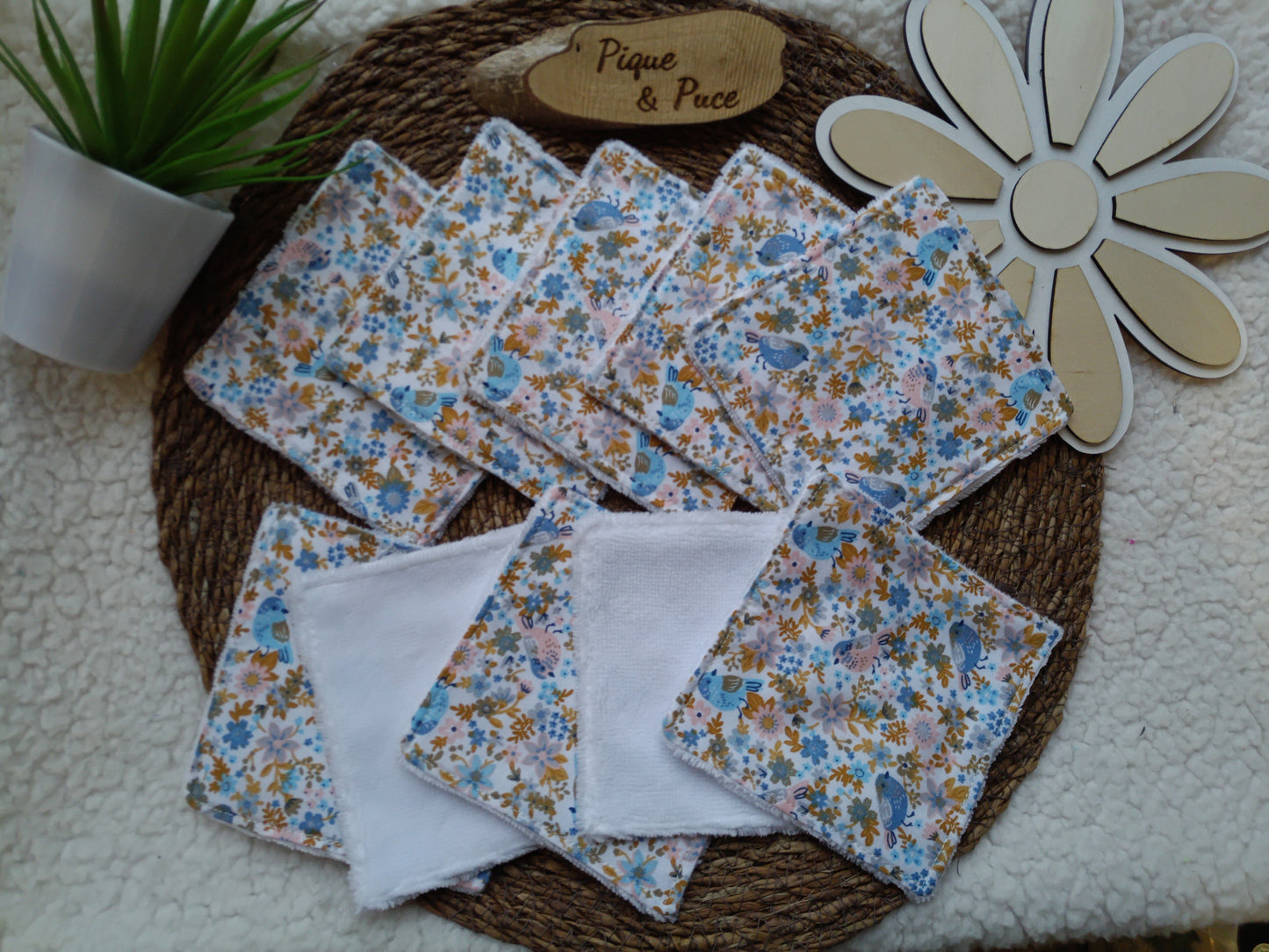 Lot lingettes démaquillantes