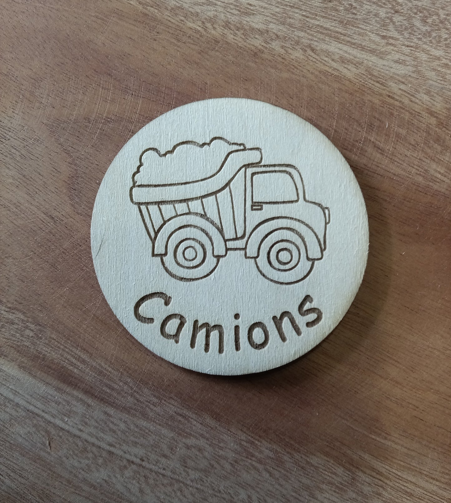 Badges rangement jouets