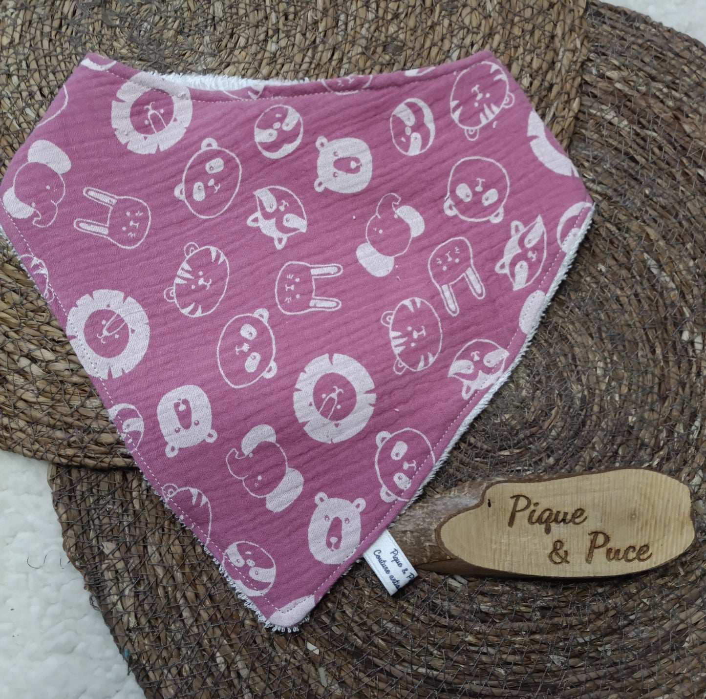 Bavoir bandana GM