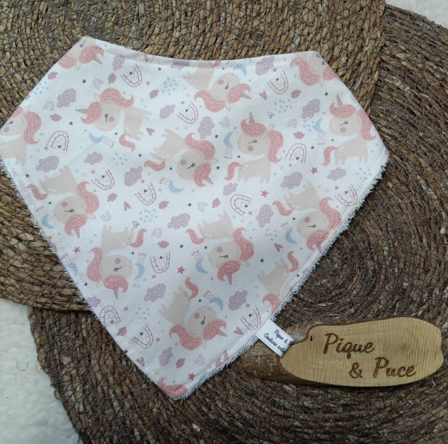 Bavoir bandana GM