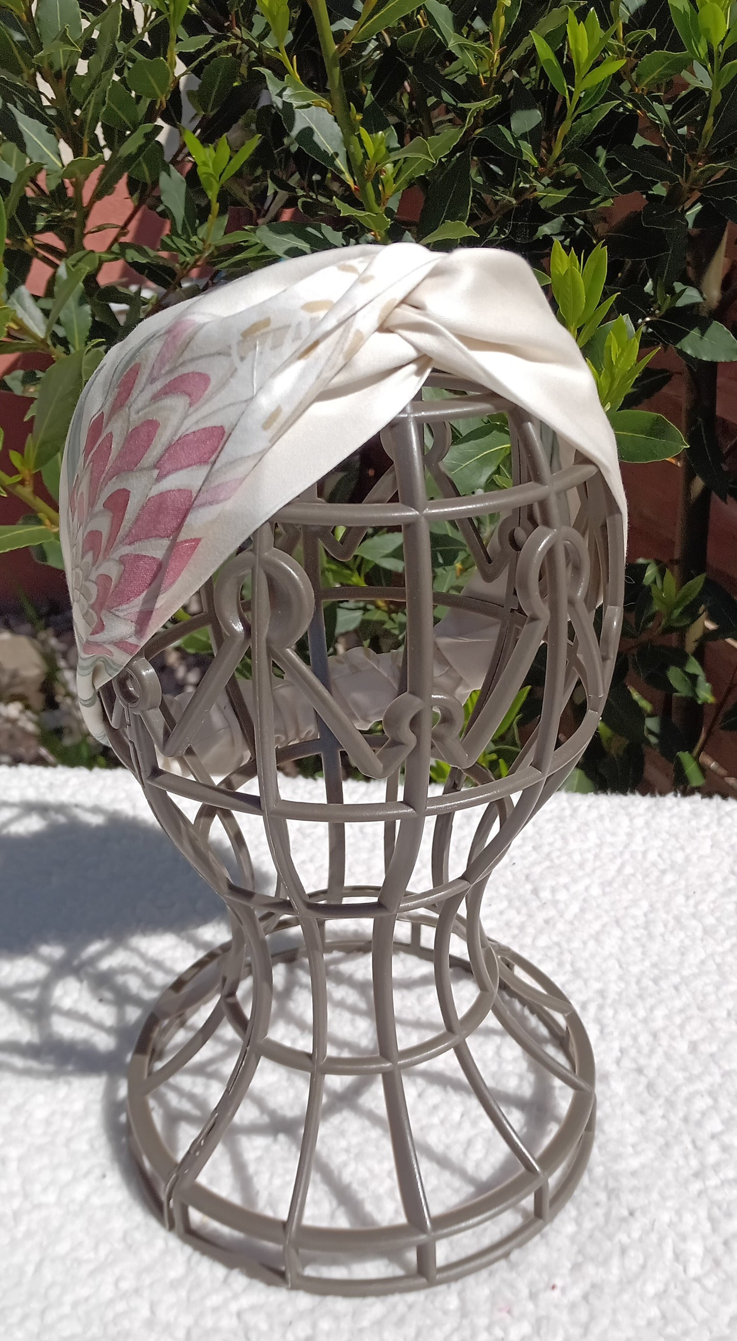 Bandeau croisé coton