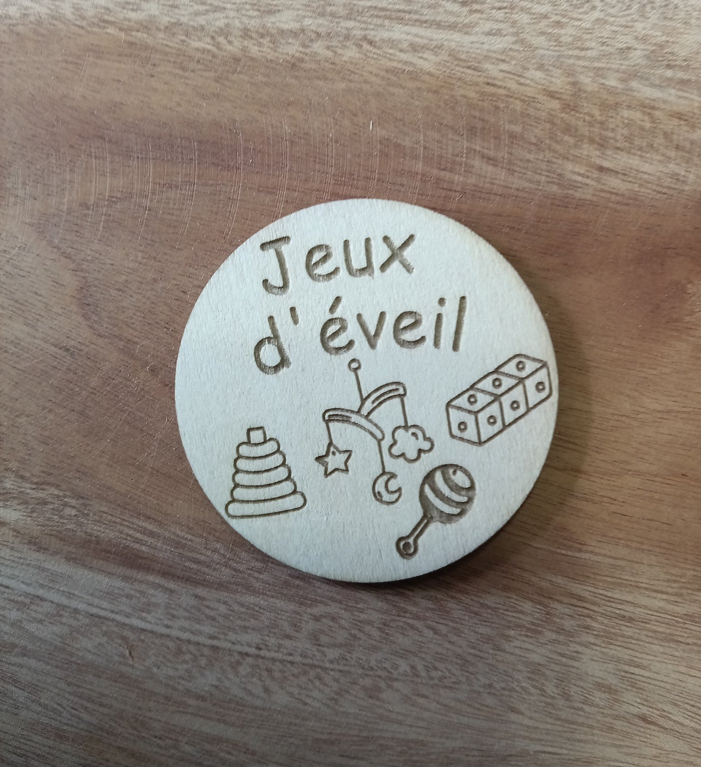 Badges rangement jouets