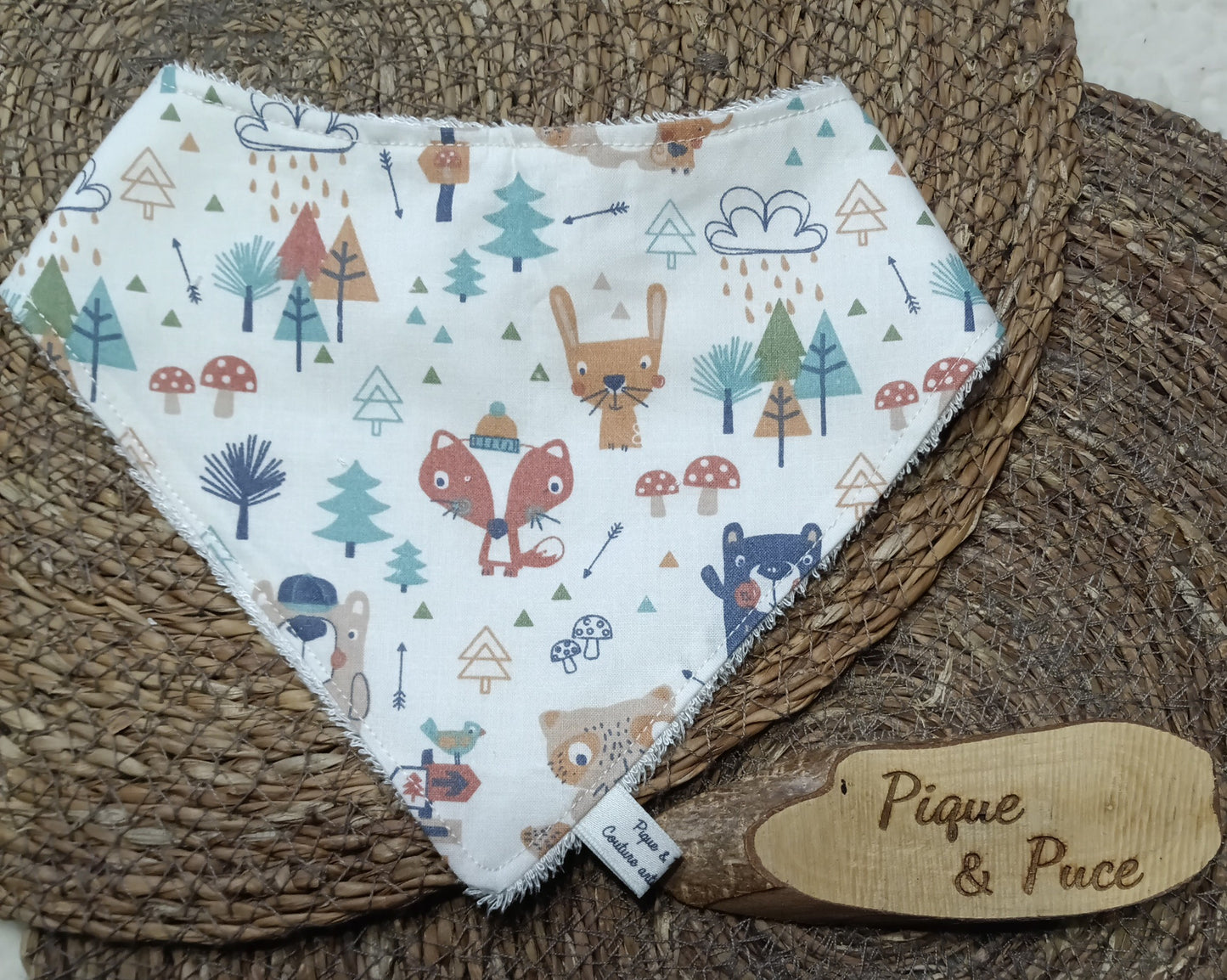 Bavoir bandana PM