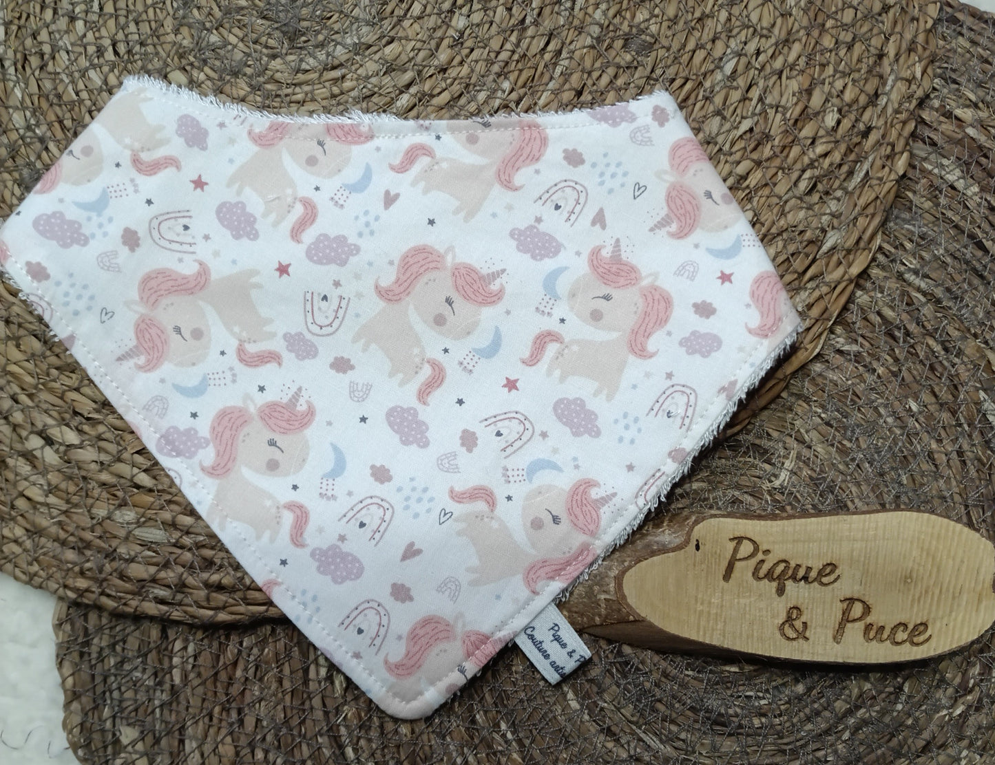 Bavoir bandana PM