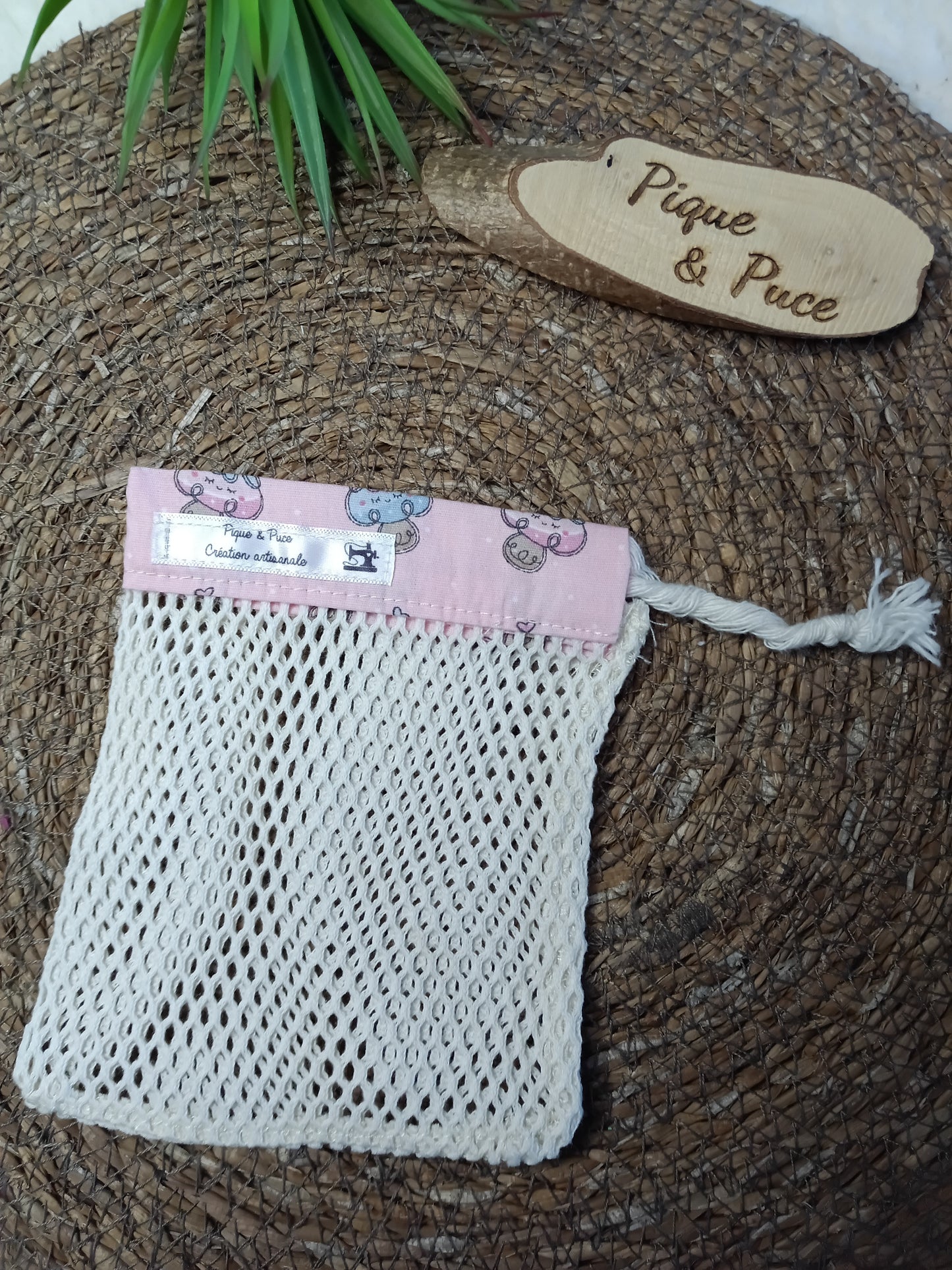 Filet à savon solide