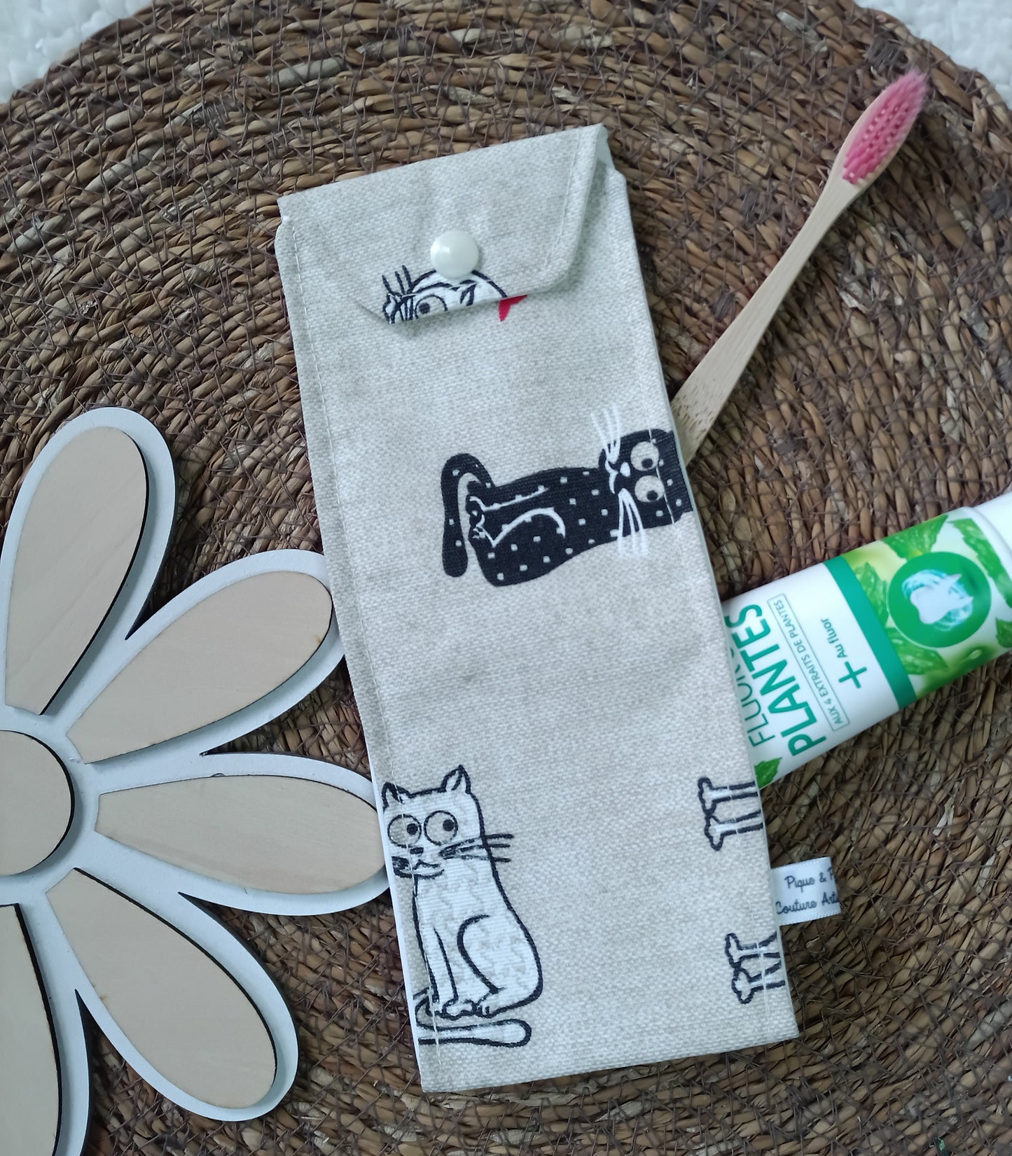 Pochette brosse à dents imperméable
