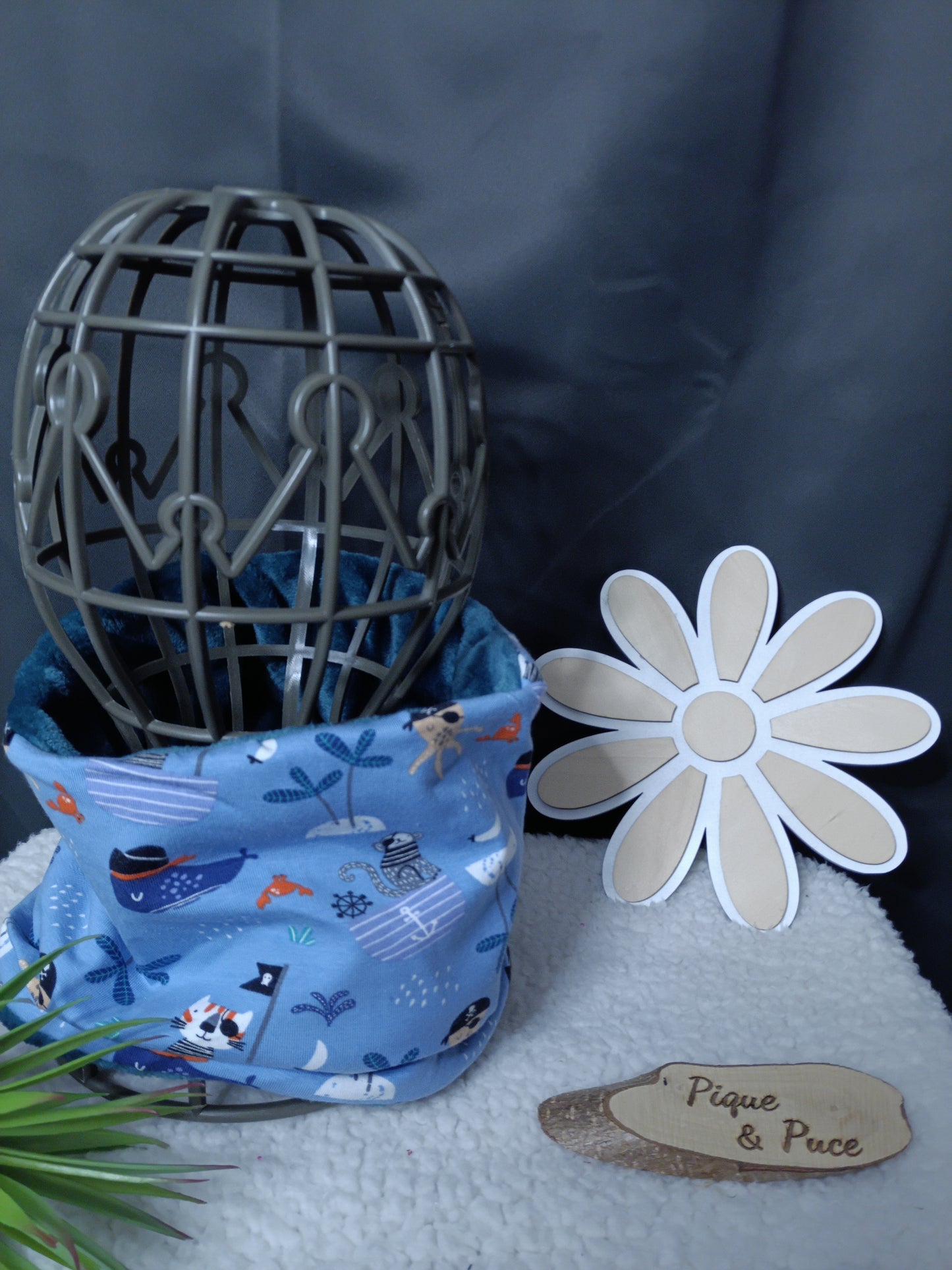 Snood enfant hiver 4/6 ans