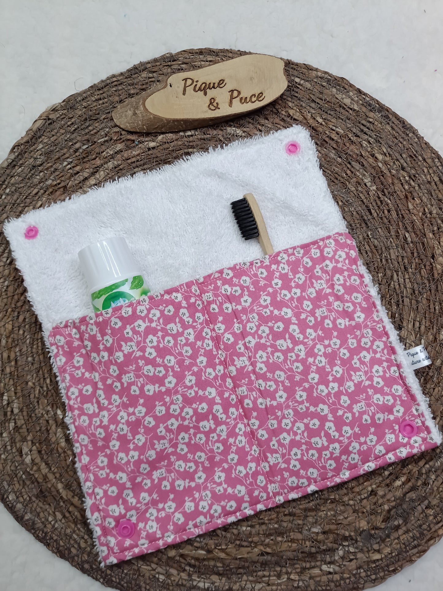 Étui brosse à dents pliable