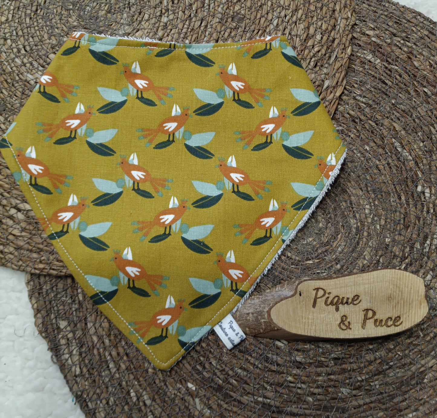 Bavoir bandana GM