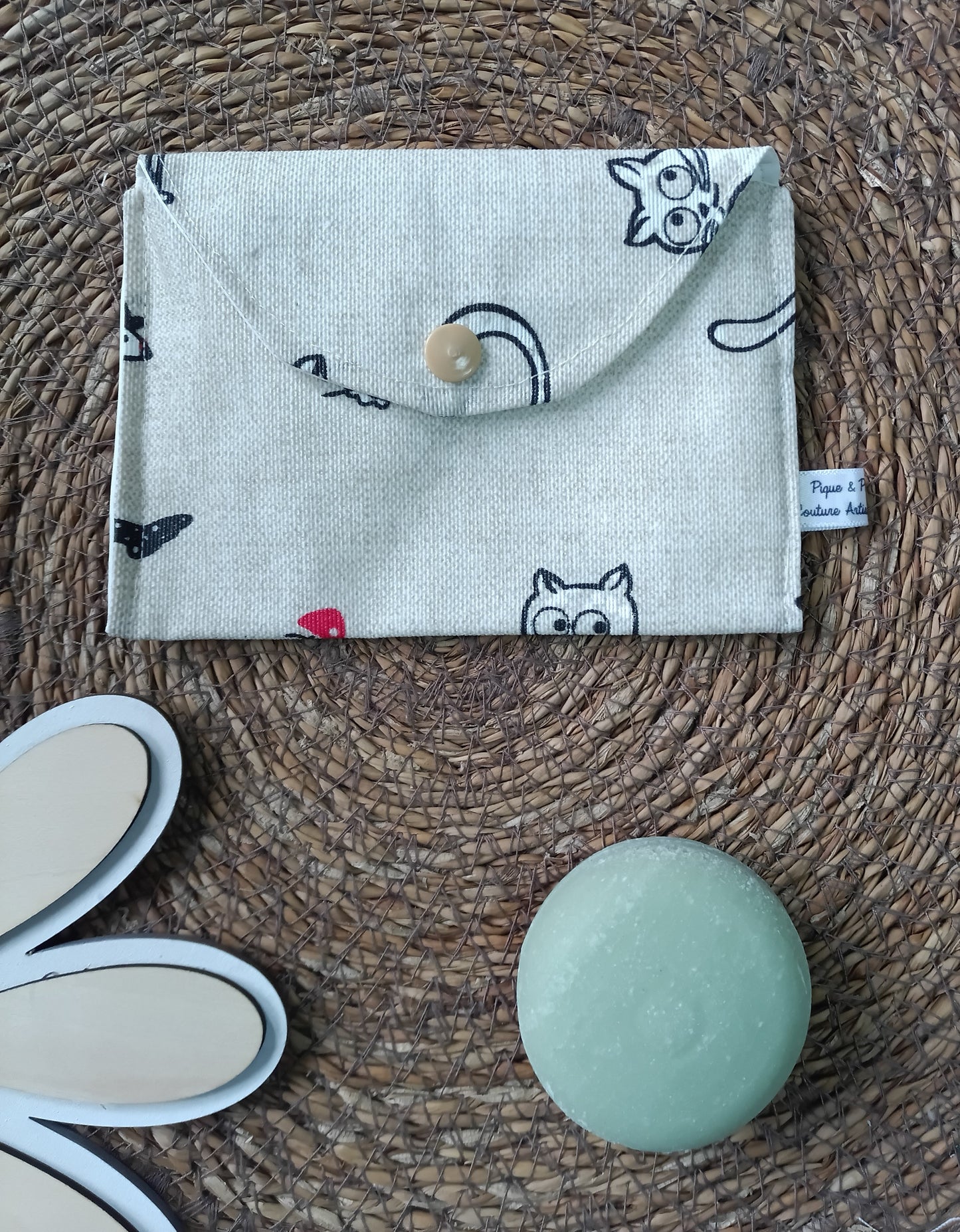 Pochette à savon imperméable