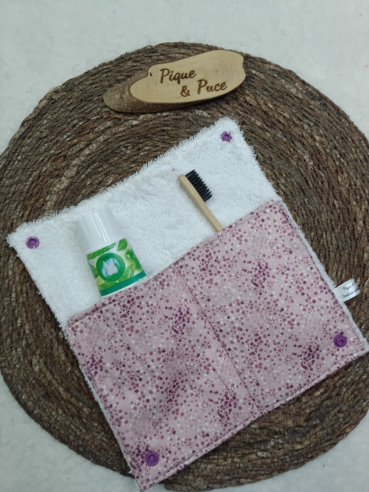 Étui brosse à dents pliable