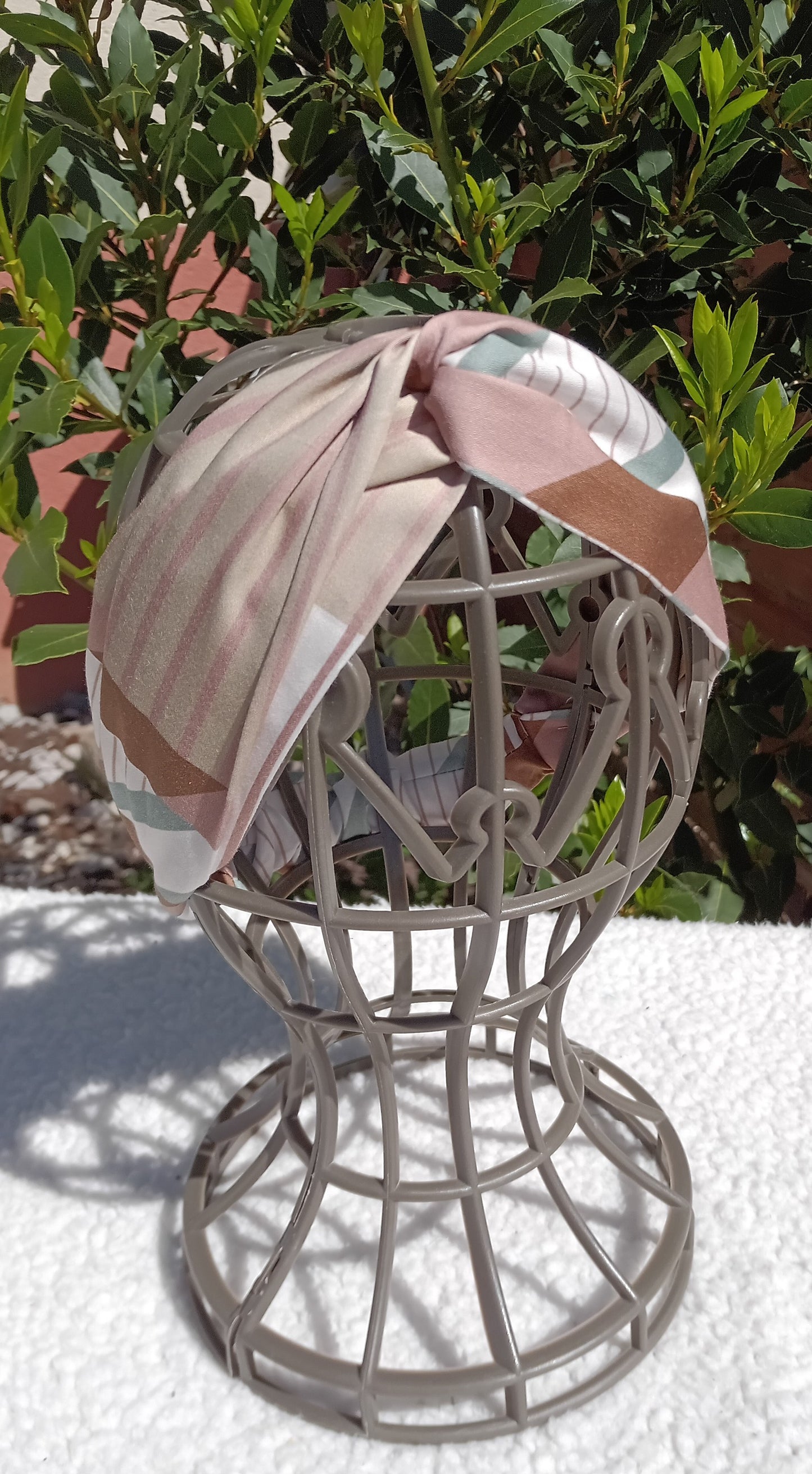 Bandeau croisé coton