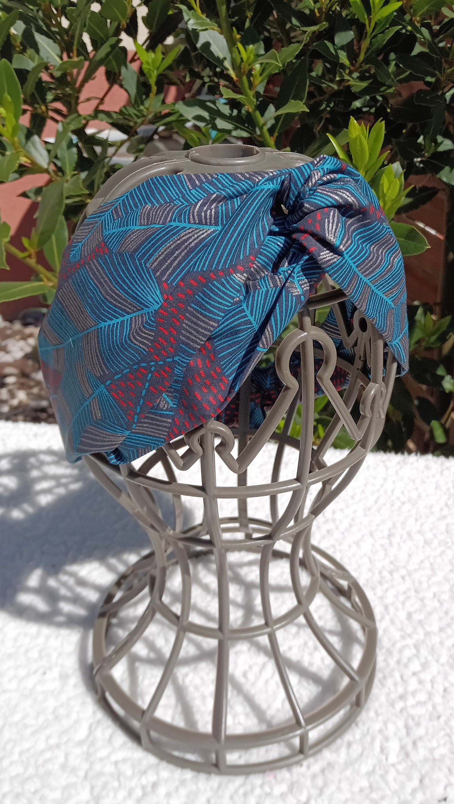 Bandeau croisé coton
