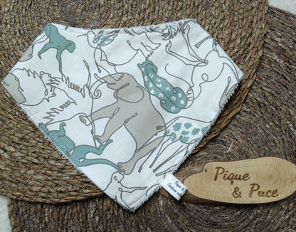 Bavoir bandana PM