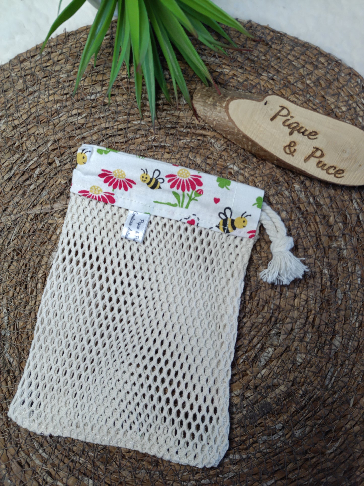 Filet à savon solide