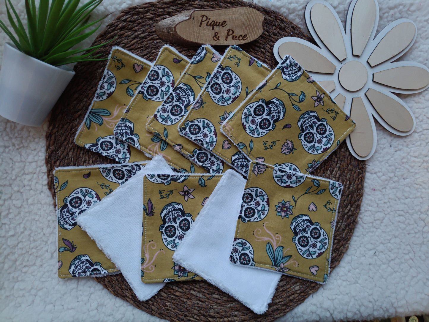 Lot lingettes démaquillantes