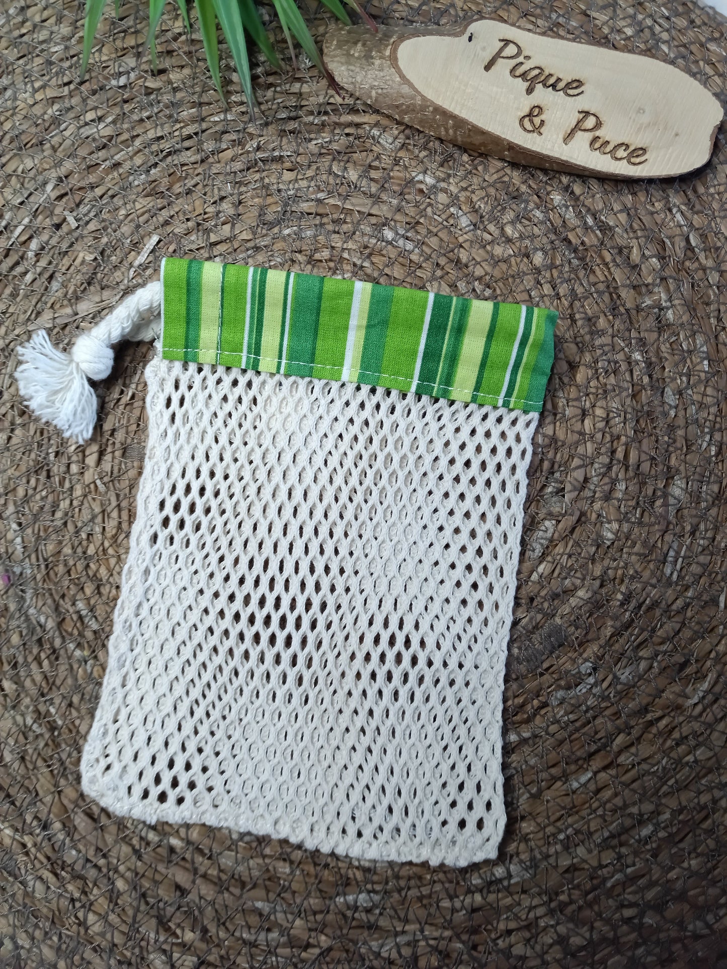 Filet à savon solide