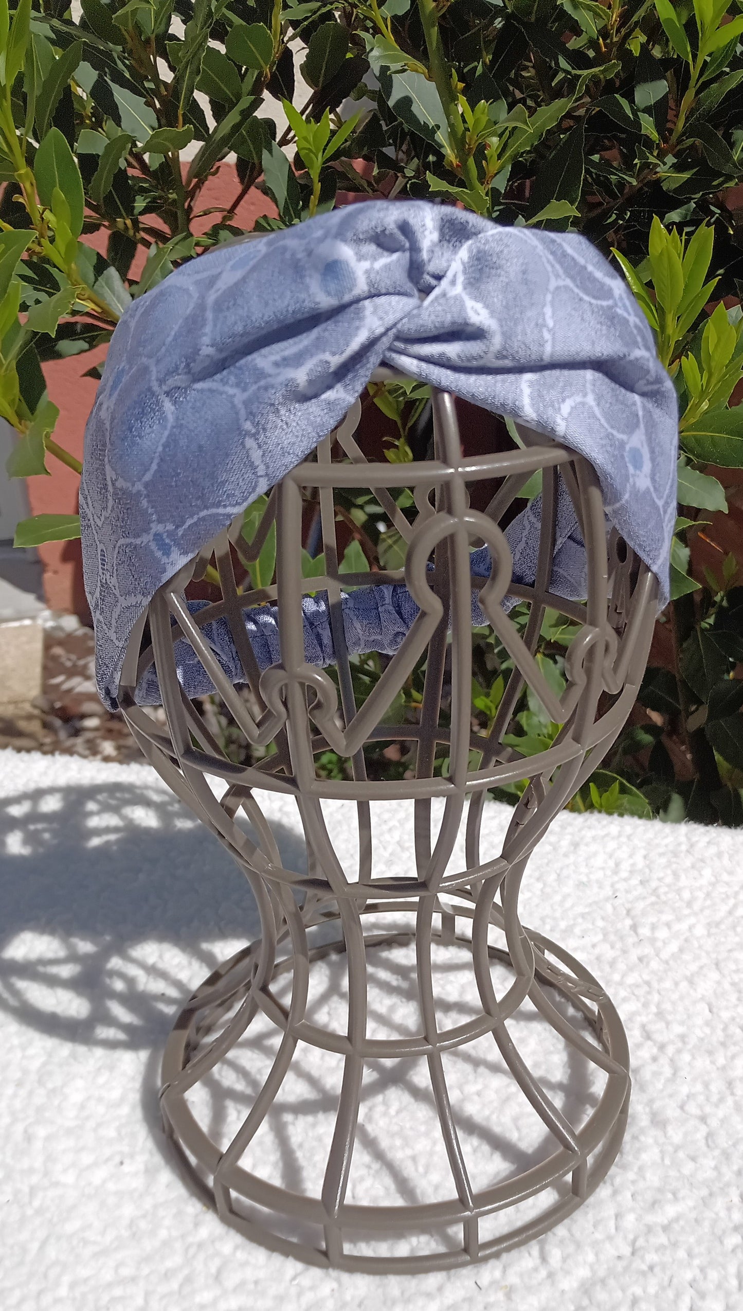Bandeau croisé coton