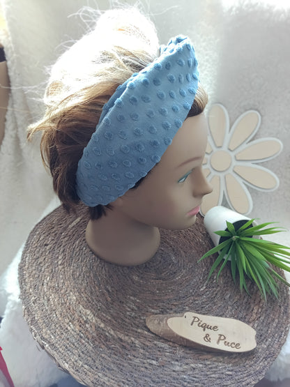 Bandeau croisé double gaze