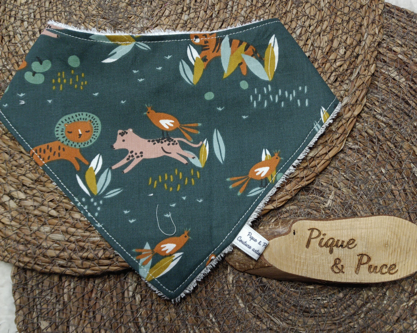 Bavoir bandana PM