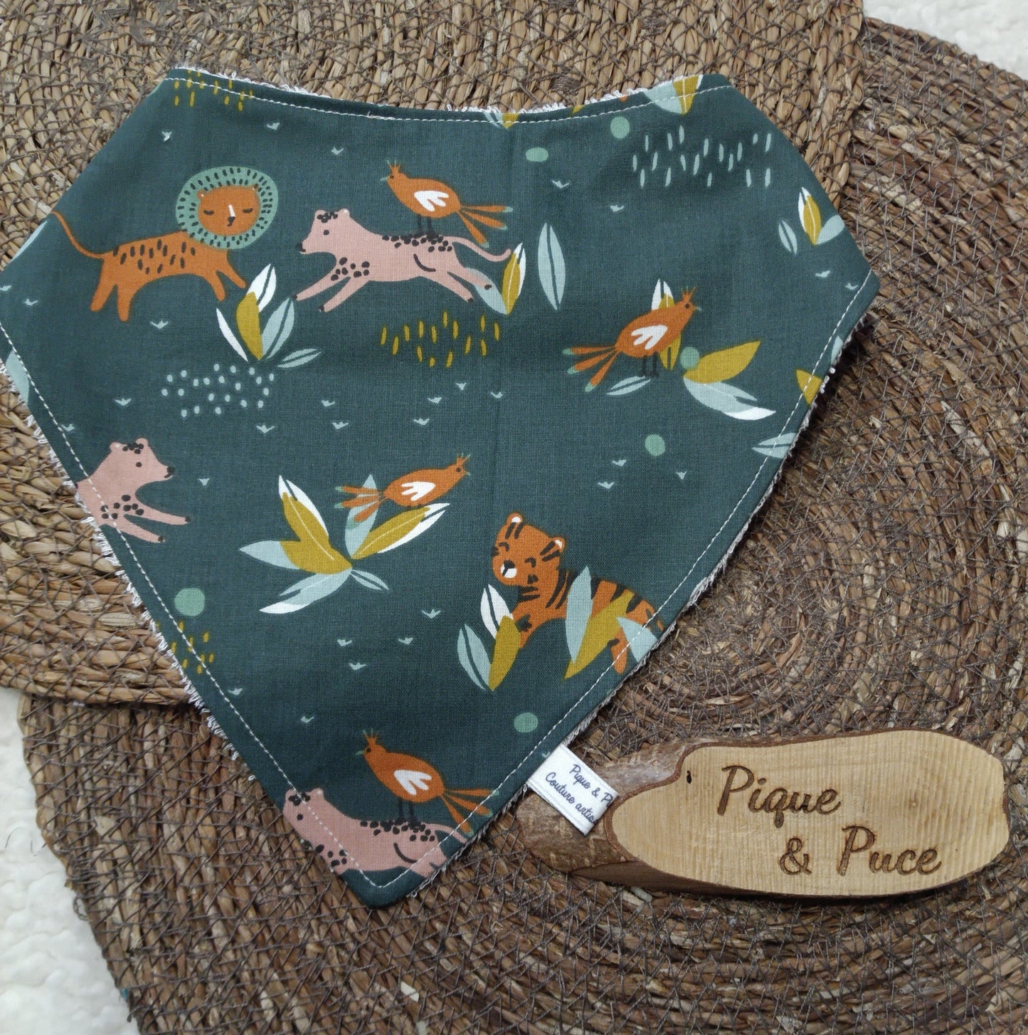 Bavoir bandana GM