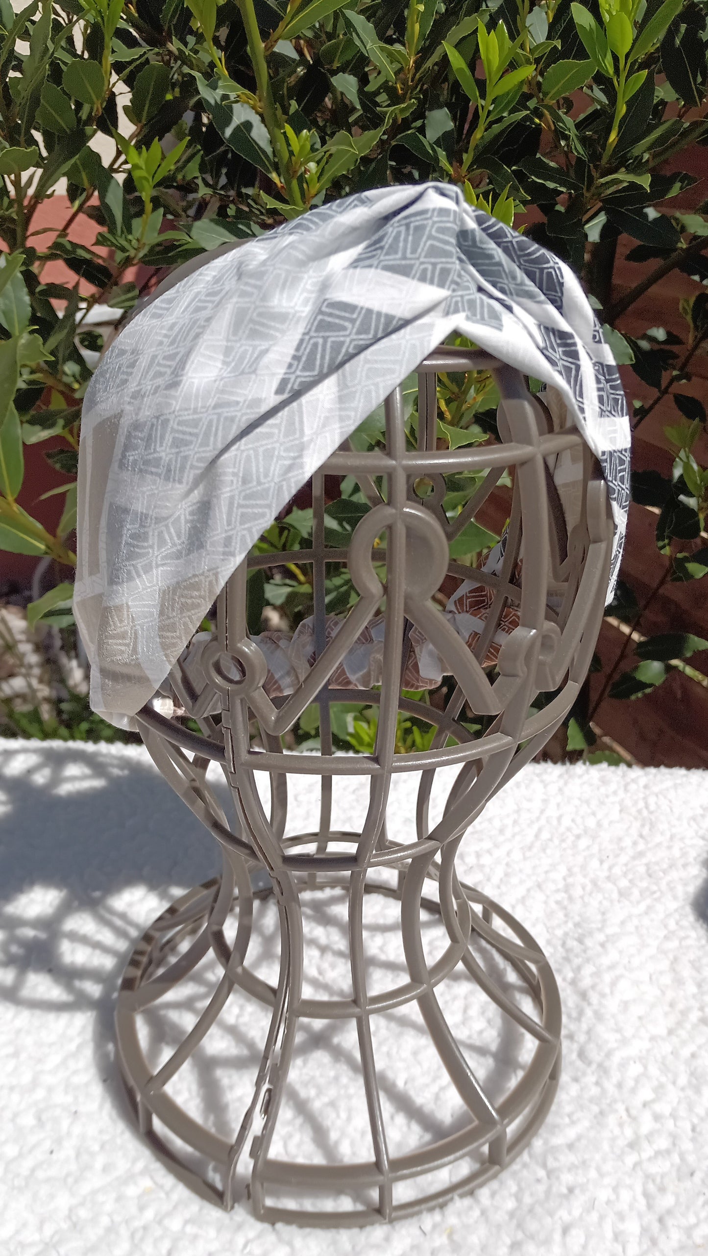 Bandeau croisé coton