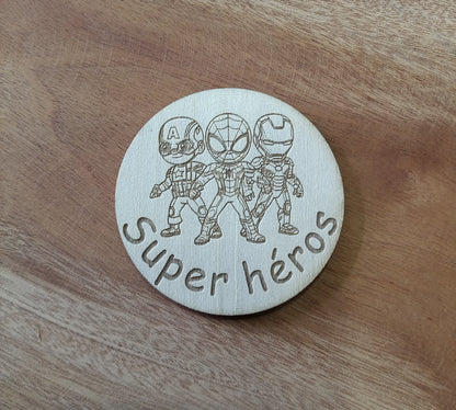 Badges rangement jouets
